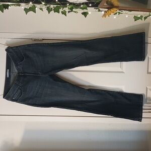 Lee Slender Secret, Size 14 Medium, Medium to Dark Denim, Lower on the Waist